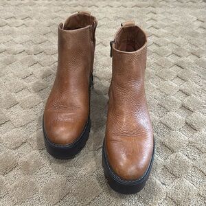 Franco Santo Cognac Ankle Boot